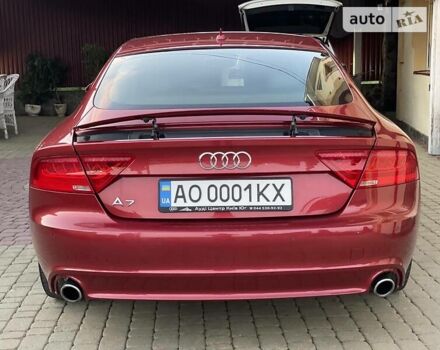 Красный Ауди A7 Sportback, объемом двигателя 2.8 л и пробегом 195 тыс. км за 15500 $, фото 11 на Automoto.ua