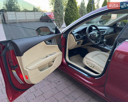 Красный Ауди A7 Sportback, объемом двигателя 3 л и пробегом 255 тыс. км за 12250 $, фото 45 на Automoto.ua