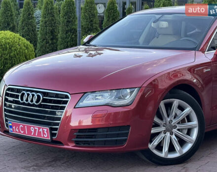 Красный Ауди A7 Sportback, объемом двигателя 3 л и пробегом 255 тыс. км за 12250 $, фото 12 на Automoto.ua