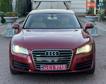 Красный Ауди A7 Sportback, объемом двигателя 3 л и пробегом 255 тыс. км за 12250 $, фото 2 на Automoto.ua