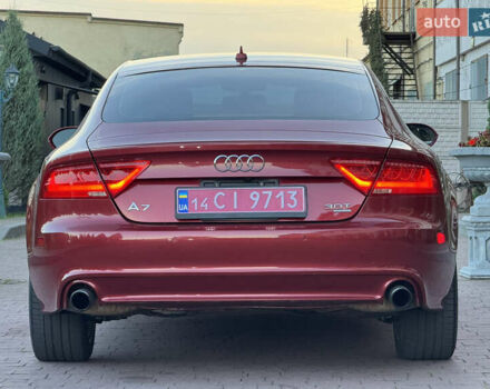 Красный Ауди A7 Sportback, объемом двигателя 3 л и пробегом 255 тыс. км за 12250 $, фото 6 на Automoto.ua