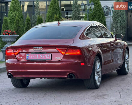 Красный Ауди A7 Sportback, объемом двигателя 3 л и пробегом 255 тыс. км за 12250 $, фото 7 на Automoto.ua