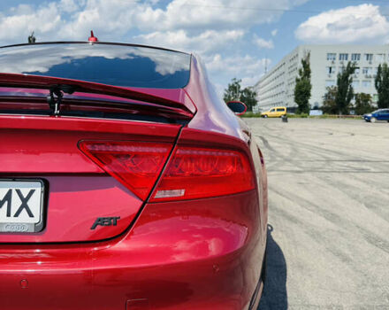 Красный Ауди A7 Sportback, объемом двигателя 3 л и пробегом 210 тыс. км за 21000 $, фото 4 на Automoto.ua