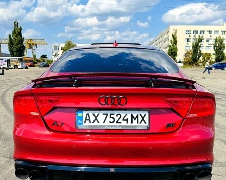 Красный Ауди A7 Sportback, объемом двигателя 3 л и пробегом 209 тыс. км за 21000 $, фото 2 на Automoto.ua
