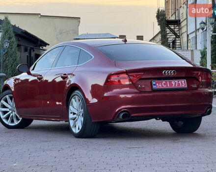Красный Ауди A7 Sportback, объемом двигателя 3 л и пробегом 255 тыс. км за 12250 $, фото 35 на Automoto.ua