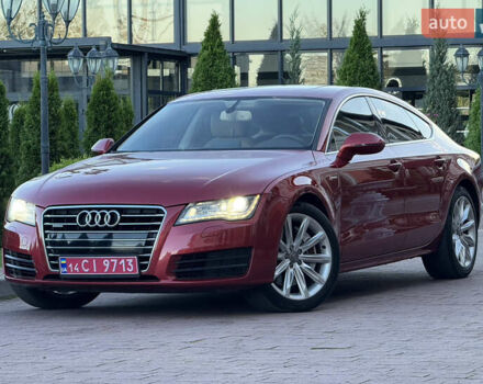 Красный Ауди A7 Sportback, объемом двигателя 3 л и пробегом 255 тыс. км за 12250 $, фото 25 на Automoto.ua