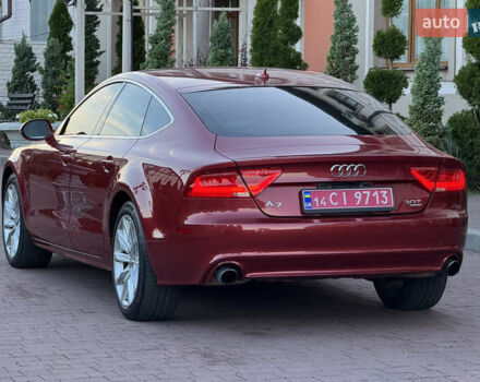 Красный Ауди A7 Sportback, объемом двигателя 3 л и пробегом 255 тыс. км за 12250 $, фото 5 на Automoto.ua
