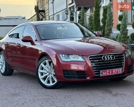 Красный Ауди A7 Sportback, объемом двигателя 3 л и пробегом 255 тыс. км за 12250 $, фото 21 на Automoto.ua