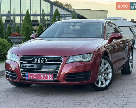 Красный Ауди A7 Sportback, объемом двигателя 3 л и пробегом 255 тыс. км за 12250 $, фото 11 на Automoto.ua