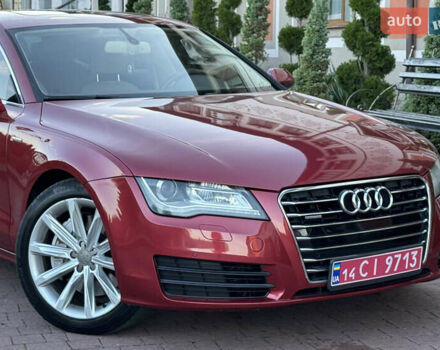 Красный Ауди A7 Sportback, объемом двигателя 3 л и пробегом 255 тыс. км за 12250 $, фото 19 на Automoto.ua