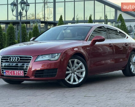 Ауді A7 Sportback 2012 у Стрые на Automoto.ua Червоний Ауді A7 Sportback, об'ємом двигуна 3 л та пробігом 255 тис. км за 13350 $, фото 5 на Automoto.ua