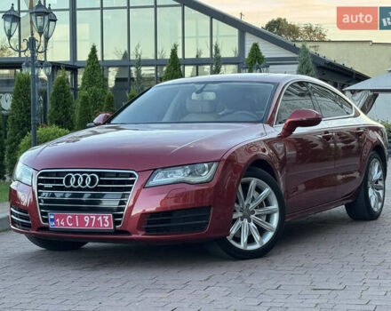Красный Ауди A7 Sportback, объемом двигателя 3 л и пробегом 255 тыс. км за 12250 $, фото 10 на Automoto.ua