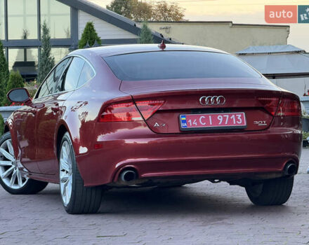 Ауді A7 Sportback 2012 у Стрые на Automoto.ua Червоний Ауді A7 Sportback, об'ємом двигуна 3 л та пробігом 255 тис. км за 13350 $, фото 29 на Automoto.ua