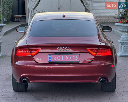 Красный Ауди A7 Sportback, объемом двигателя 3 л и пробегом 255 тыс. км за 12250 $, фото 37 на Automoto.ua
