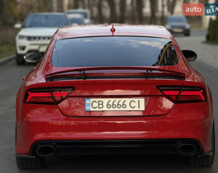 Червоний Ауді A7 Sportback, об'ємом двигуна 3 л та пробігом 257 тис. км за 27000 $, фото 17 на Automoto.ua