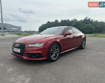 Красный Ауди A7 Sportback, объемом двигателя 2.97 л и пробегом 207 тыс. км за 24900 $, фото 2 на Automoto.ua