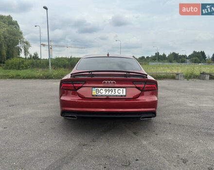 Красный Ауди A7 Sportback, объемом двигателя 2.97 л и пробегом 207 тыс. км за 24900 $, фото 6 на Automoto.ua