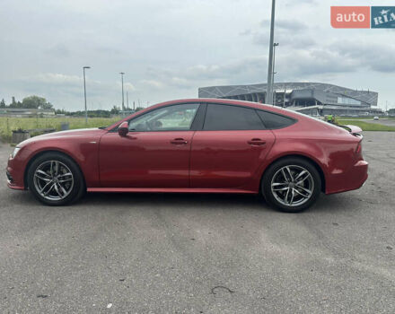 Красный Ауди A7 Sportback, объемом двигателя 2.97 л и пробегом 207 тыс. км за 24900 $, фото 4 на Automoto.ua