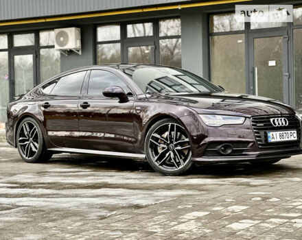 Красный Ауди A7 Sportback, объемом двигателя 2.97 л и пробегом 272 тыс. км за 35000 $, фото 1 на Automoto.ua