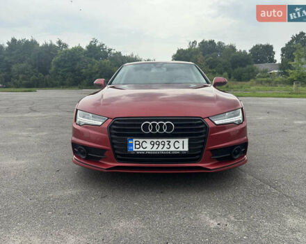 Красный Ауди A7 Sportback, объемом двигателя 2.97 л и пробегом 207 тыс. км за 24900 $, фото 1 на Automoto.ua