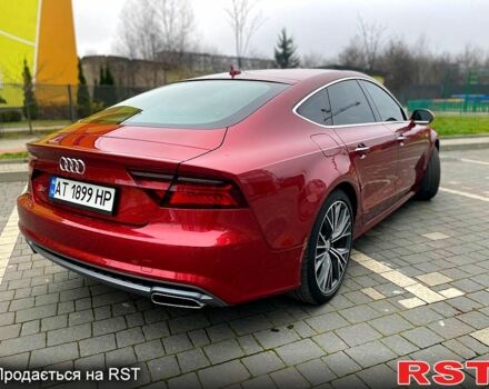 Красный Ауди A7 Sportback, объемом двигателя 3 л и пробегом 89 тыс. км за 36999 $, фото 7 на Automoto.ua