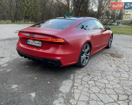 Красный Ауди A7 Sportback, объемом двигателя 3 л и пробегом 45 тыс. км за 57300 $, фото 3 на Automoto.ua