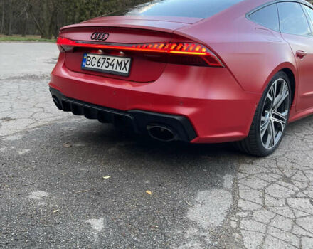 Красный Ауди A7 Sportback, объемом двигателя 3 л и пробегом 45 тыс. км за 57300 $, фото 4 на Automoto.ua