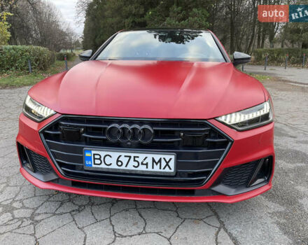 Красный Ауди A7 Sportback, объемом двигателя 3 л и пробегом 45 тыс. км за 57300 $, фото 7 на Automoto.ua