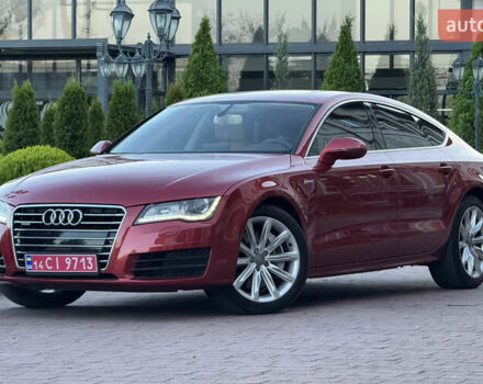 Червоний Ауді A7 Sportback, об'ємом двигуна 3 л та пробігом 255 тис. км за 13350 $, фото 1 на Automoto.ua