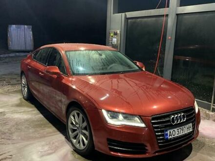 Ауді А7 2012 у Тячеве на Automoto.ua Червоний Ауді А7, об'ємом двигуна 2.8 л та пробігом 195 тис. км за 15500 $, фото 1 на Automoto.ua
