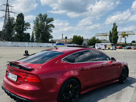 Красный Ауди A7 Sportback, объемом двигателя 3 л и пробегом 210 тыс. км за 21000 $, фото 1 на Automoto.ua