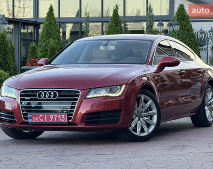 Красный Ауди A7 Sportback, объемом двигателя 3 л и пробегом 255 тыс. км за 12250 $, фото 1 на Automoto.ua