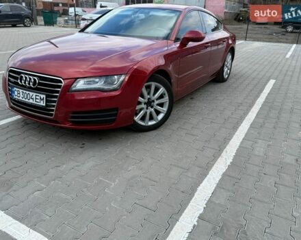 Червоний Ауді A7 Sportback, об'ємом двигуна 2.77 л та пробігом 22 тис. км за 17500 $, фото 1 на Automoto.ua