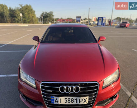 Красный Ауди A7 Sportback, объемом двигателя 3 л и пробегом 169 тыс. км за 19999 $, фото 1 на Automoto.ua
