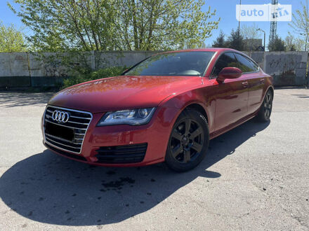 Ауді A7 Sportback 2013 у Києві на Automoto.ua Червоний Ауді A7 Sportback, об'ємом двигуна 2.8 л та пробігом 210 тис. км за 14500 $, фото 1 на Automoto.ua