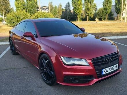 Ауди A7 Sportback 2014 в Горишние Плавни (Комсомольск) на Automoto.ua Красный Ауди A7 Sportback, объемом двигателя 3 л и пробегом 156 тыс. км за 24500 $, фото 1 на Automoto.ua
