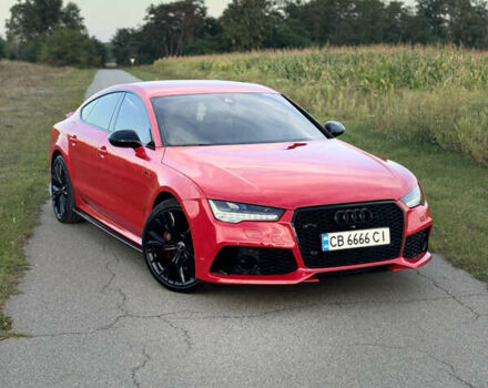 Червоний Ауді A7 Sportback, об'ємом двигуна 2.97 л та пробігом 254 тис. км за 31500 $, фото 1 на Automoto.ua