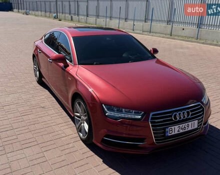 Червоний Ауді A7 Sportback, об'ємом двигуна 3 л та пробігом 155 тис. км за 18900 $, фото 1 на Automoto.ua
