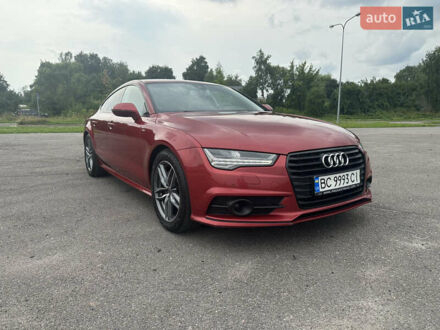 Червоний Ауді A7 Sportback, об'ємом двигуна 2.97 л та пробігом 207 тис. км за 24900 $, фото 1 на Automoto.ua