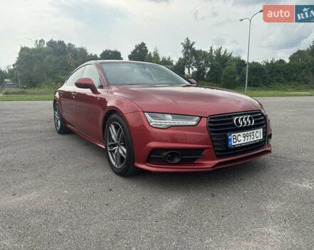 Красный Ауди A7 Sportback, объемом двигателя 2.97 л и пробегом 207 тыс. км за 24900 $, фото 1 на Automoto.ua