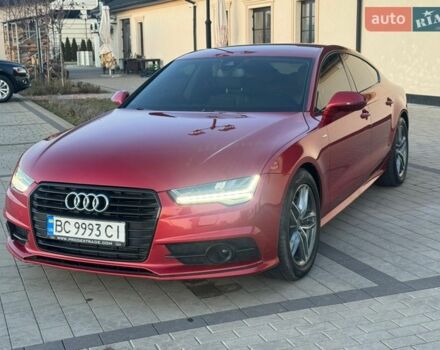 Красный Ауди A7 Sportback, объемом двигателя 2.97 л и пробегом 199 тыс. км за 21900 $, фото 1 на Automoto.ua