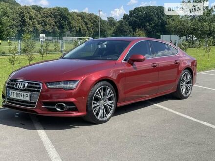 Ауді A7 Sportback 2017 у Івано-Франківську на Automoto.ua Червоний Ауді A7 Sportback, об'ємом двигуна 3 л та пробігом 89 тис. км за 36999 $, фото 1 на Automoto.ua