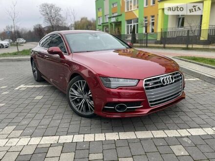 Ауді А7 2017 у Івано-Франківську на Automoto.ua Червоний Ауді А7, об'ємом двигуна 3 л та пробігом 89 тис. км за 35900 $, фото 1 на Automoto.ua
