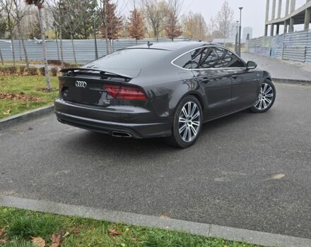 Серый Ауди A7 Sportback, объемом двигателя 3 л и пробегом 182 тыс. км за 16000 $, фото 4 на Automoto.ua