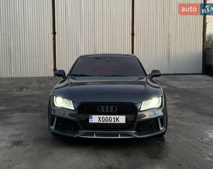Серый Ауди A7 Sportback, объемом двигателя 3 л и пробегом 330 тыс. км за 17500 $, фото 6 на Automoto.ua