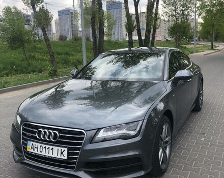 Серый Ауди A7 Sportback, объемом двигателя 3 л и пробегом 121 тыс. км за 20500 $, фото 1 на Automoto.ua