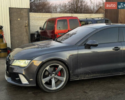 Серый Ауди A7 Sportback, объемом двигателя 3 л и пробегом 330 тыс. км за 17500 $, фото 4 на Automoto.ua