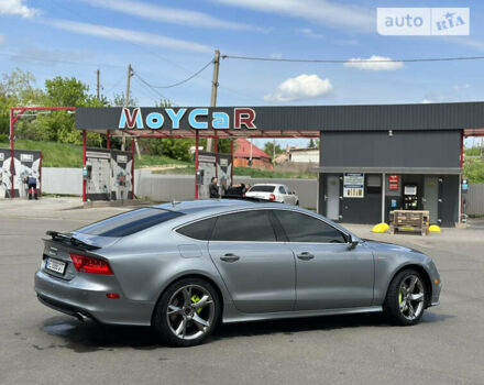 Сірий Ауді A7 Sportback, об'ємом двигуна 3 л та пробігом 192 тис. км за 19000 $, фото 14 на Automoto.ua