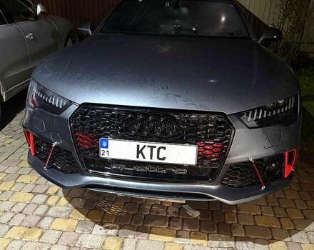 Сірий Ауді A7 Sportback, об'ємом двигуна 3 л та пробігом 209 тис. км за 19500 $, фото 2 на Automoto.ua