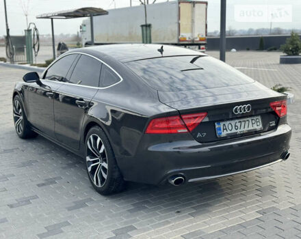 Серый Ауди A7 Sportback, объемом двигателя 3 л и пробегом 288 тыс. км за 21500 $, фото 70 на Automoto.ua